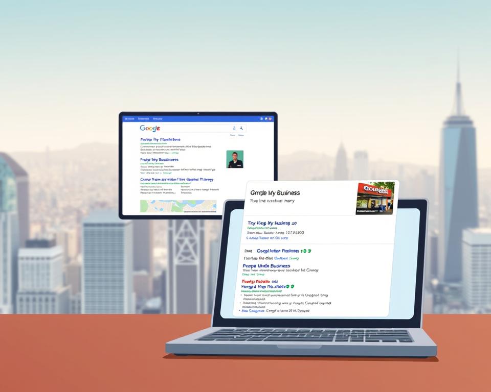 Google my business without address